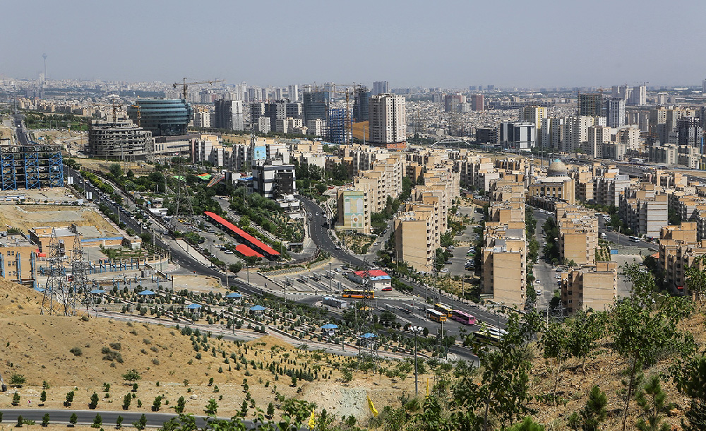 نمایی از منطقه22 تهران