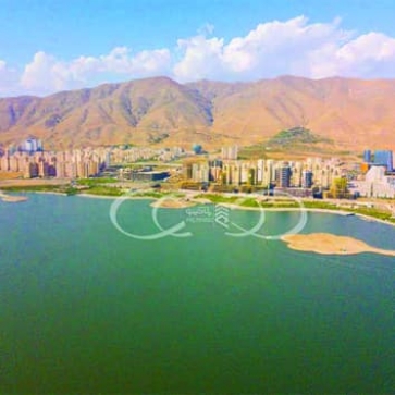 فروش آپارتمان خوش نقشه دو خوابه با دید دریاچه چیتگر
