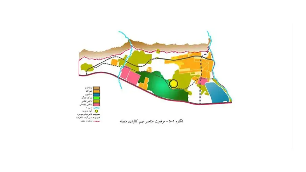 عکس تفکیک ارازی منطقه 22